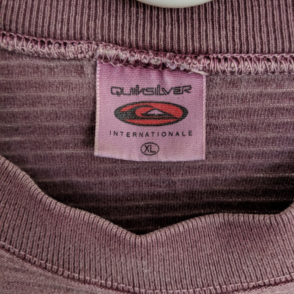 vintage corduroy burgundy t-shirt - Picture 4 of 4